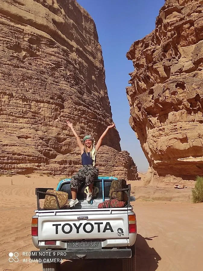 ***** Luxuszelt Hotel Wadi Rum Camp Stars & Jeep Tour Jordanien